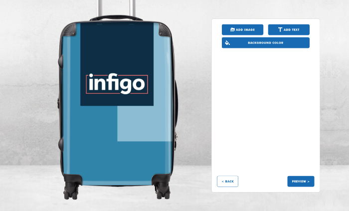 Personalised Luggage Editor