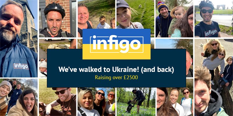 Infigo Walked to ukraine and back