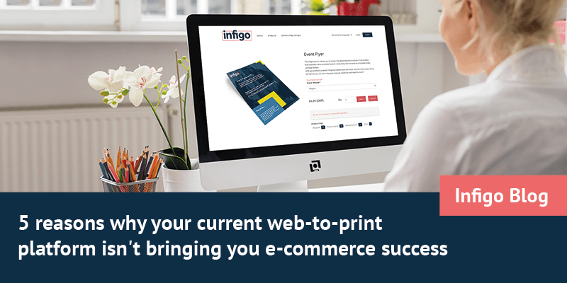 Infigo product page on mac