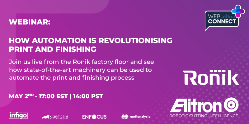 Infigo Webinar with Web Connect +, Ronik, and Elitron