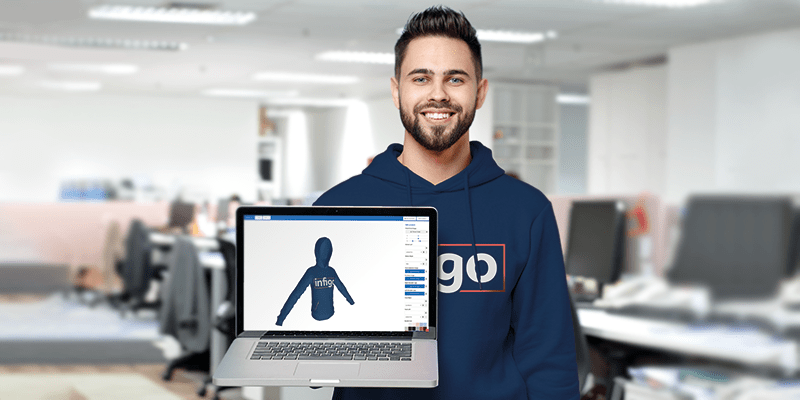 Infigo MegaEdit Preview with Hoodie