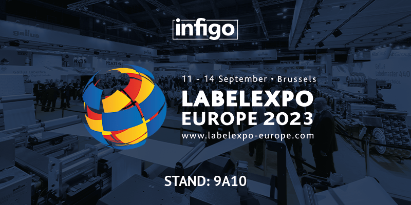 Infigo at LabelExpo 2023 Banner