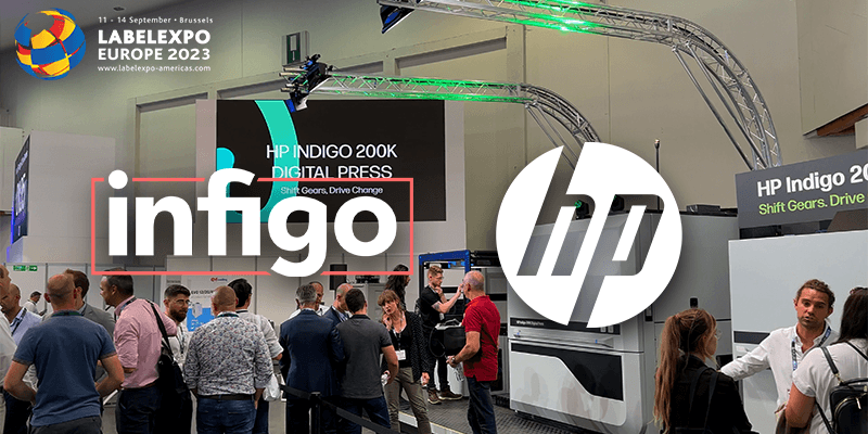 Infigo and HP at LabelExpo 2023