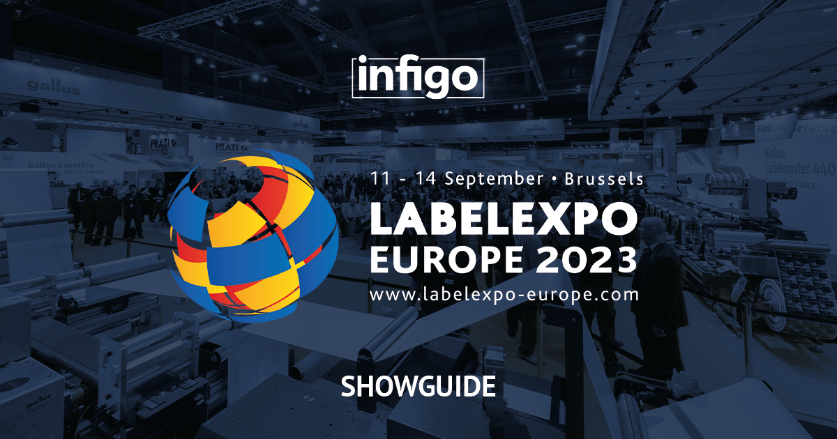Infigo at LabelExpo 2023 Banner