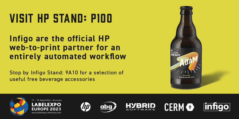 Infigo web-to-print Partner for HP at LabelExpo Europe 2023