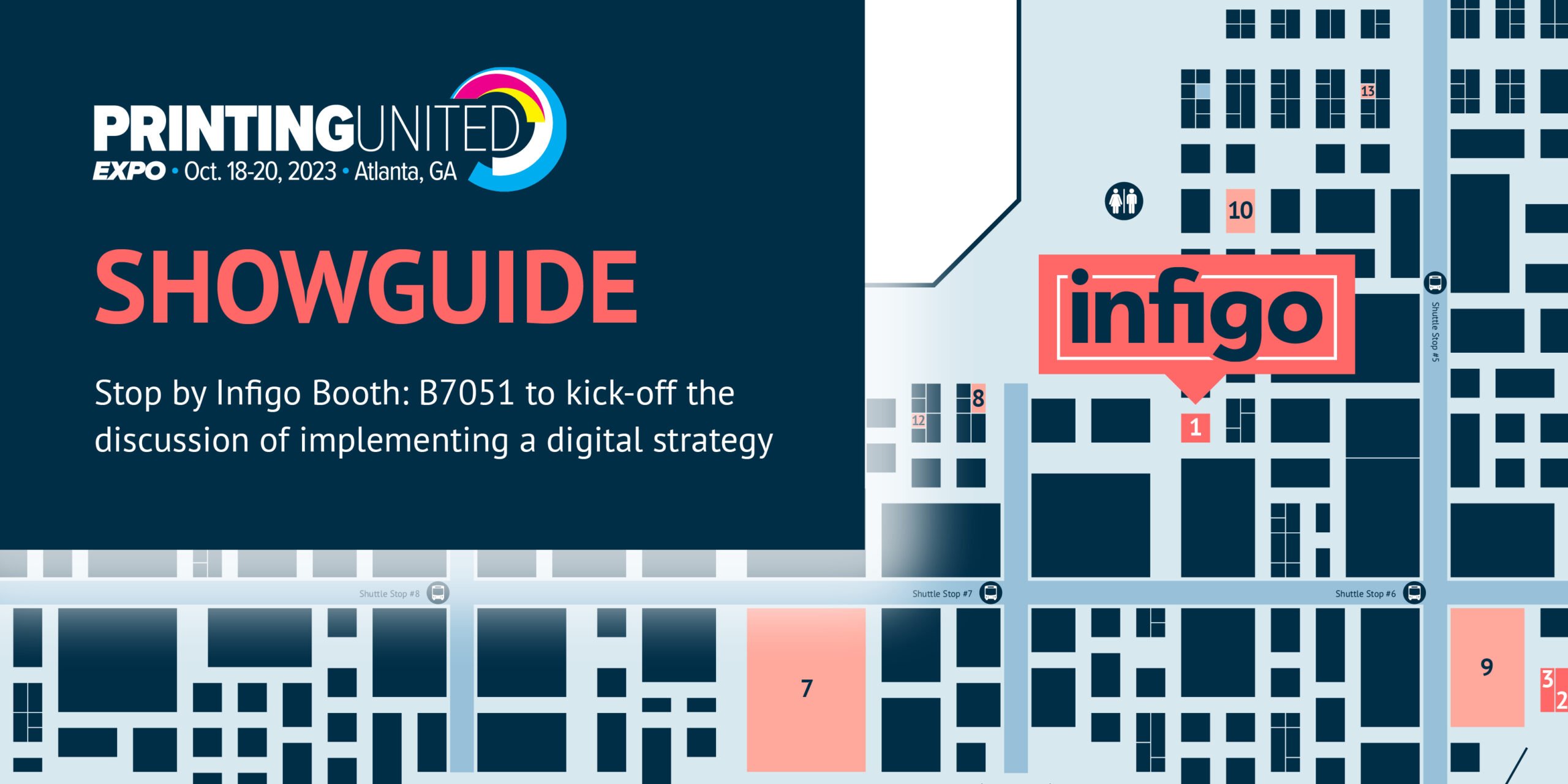 Infigo Printing United Showguide Map Banner
