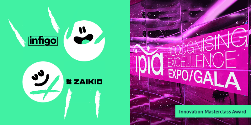 Infigo Zaikio Partnership Nominated for IPIA Innovation Masterclass Award