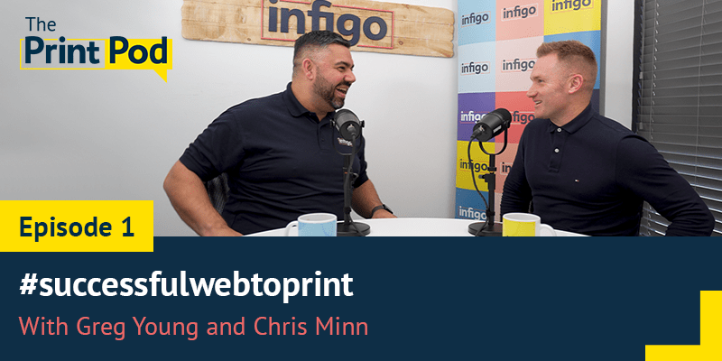 Greg Young and Christopher Minn During The PrintPod Episode 1