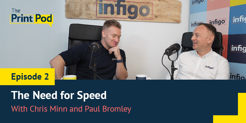 Christopher Minn and Paul Bromley During The PrintPod Episode 2