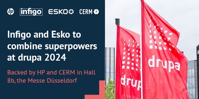 Infigo and Esko Partnership at Drupa 2024