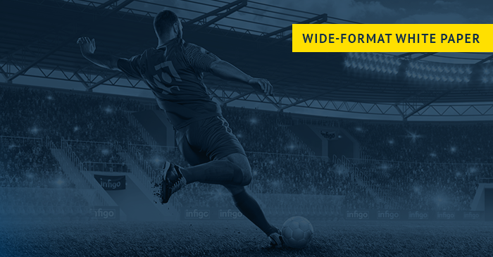 Wide-Format White Paper Banner