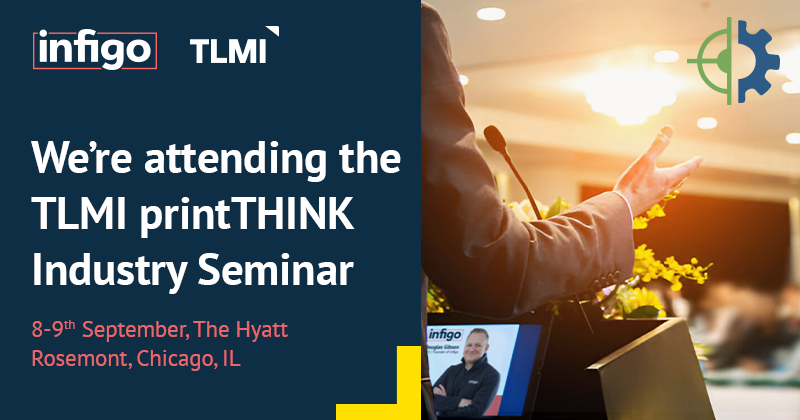 Presenter on Stage with Douglas Gibson on Tablet