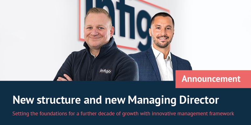 Alex Bowell Announcement as Infigo's Next Managing Director