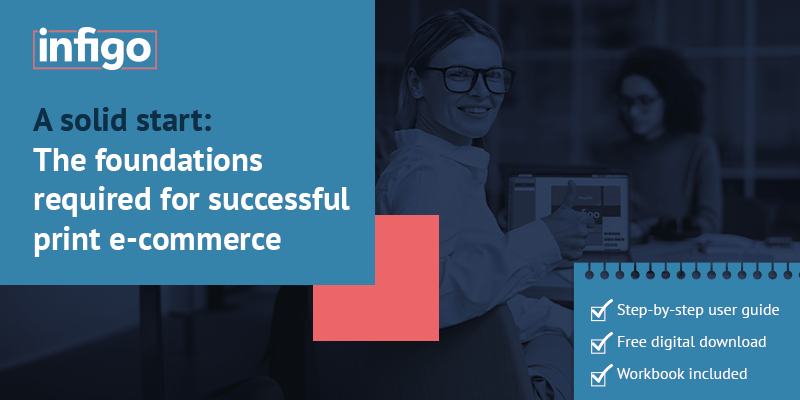 Woman happy working on Infigo MegaEdit editor