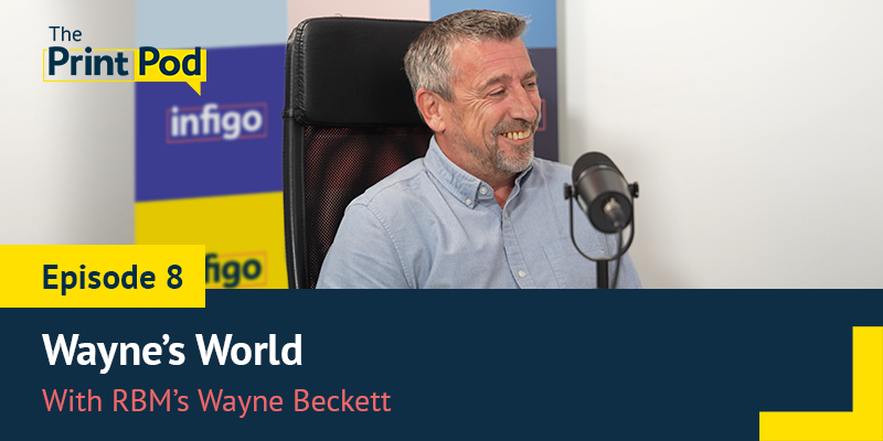 Wayne Beckett during The PrintPod