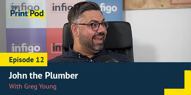 Greg Young ecstatic during The PrintPod podcast