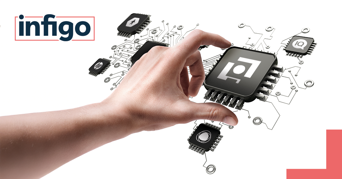 Infigo integration with HP, CERM, printIQ, Enfocus on chips