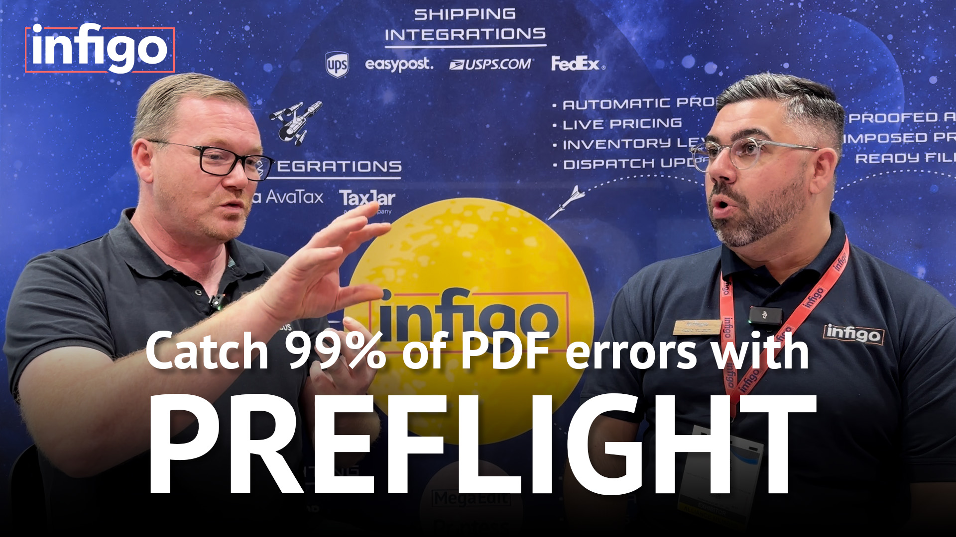 Davy Verstaen Fireside Chat with Greg Young at Printing United 2025